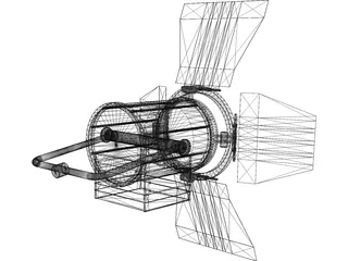 Stage Studio Light 3D Model