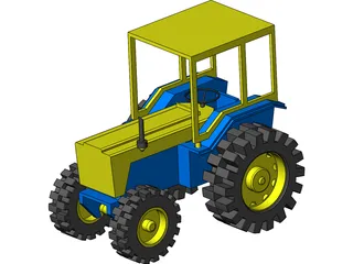 Tractor 3D Model