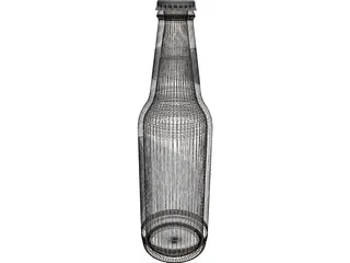 Beer Bottle 3D Model