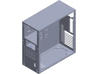 Computer Tower Case 3D Model