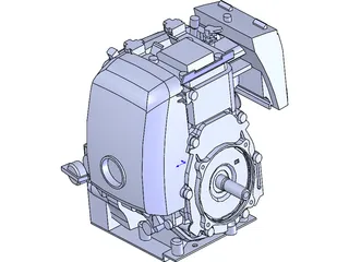 Honda GXH-50 Engine 3D Model