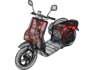 Scooter 3D Model