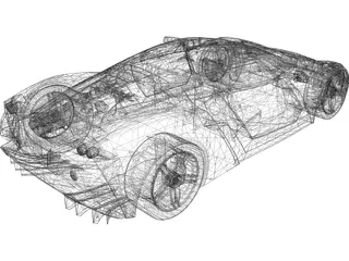Marussia B2 3D Model