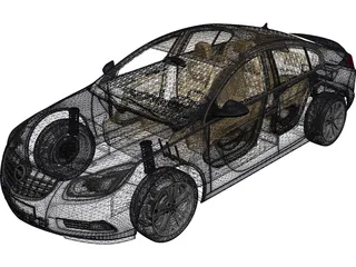 Opel Insignia 3D Model