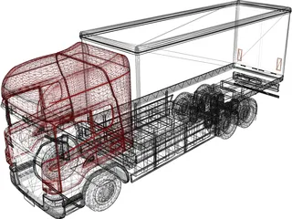 Scania 3D Model