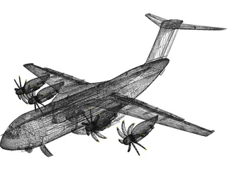 Airbus A400M Atlas 3D Model