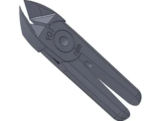 Wire Cutter 3D Model