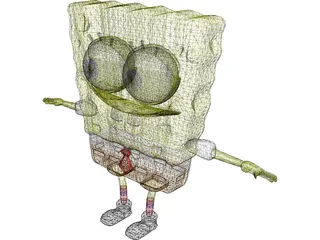 Sponge Bob Squarepants 3D Model