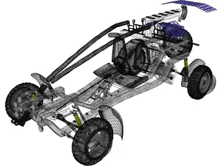 Buggy Dakar Concept 3D Model