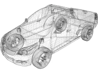 Chevrolet Montana Sport (2011) 3D Model