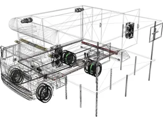 Isuzu Gig Rig 3D Model