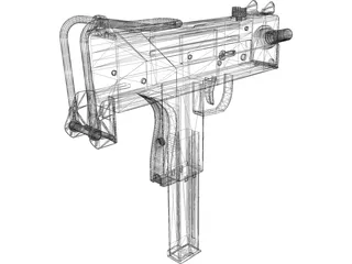 MAC-10 3D Model