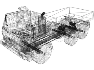 Tatra 815 3D Model