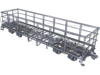 Wagon 3D Model