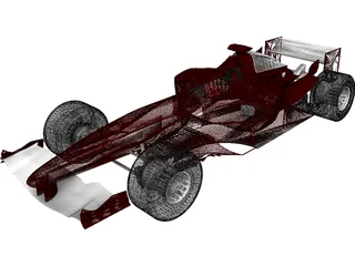 Ferrari F1 3D Model