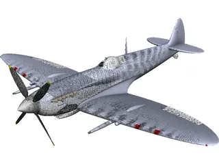 Spitfire 3D Model