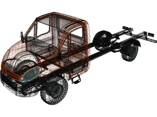 IVECO 4x4 3D Model