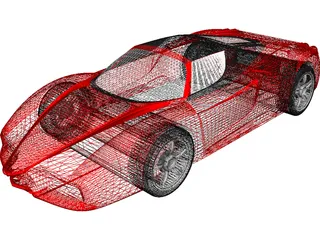 Ferrari Enzo 3D Model