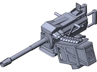 MK19 Grenade Launcher  3D Model