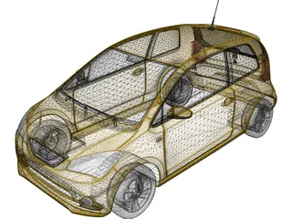 SEAT Mii (2011) 3D Model