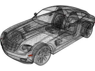 Chrysler Crossfire Coupe (2006) 3D Model