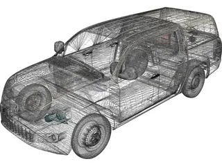Volkswagen Amarok 3D Model