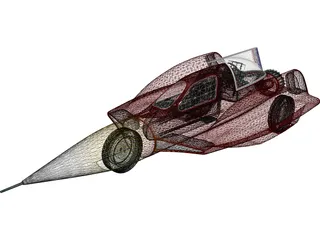 Turbo Sonic Concept 3D Model