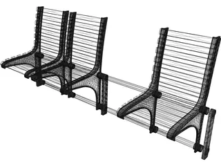 Bench 3D Model