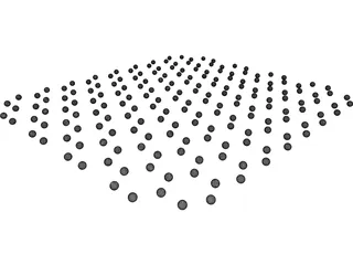 Graphene Layer 3D Model