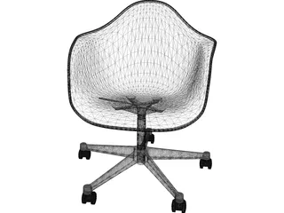 Eames Plastic Chair 3D Model