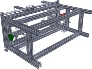 PVC Loading and Packing Machine 3D Model