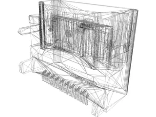 HDMI Connector 3D Model