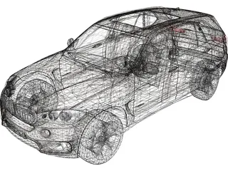 BMW X5 F15 (2014) 3D Model