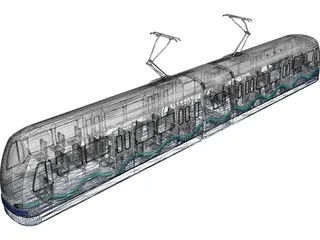 Sound Transit Light Rail 3D Model