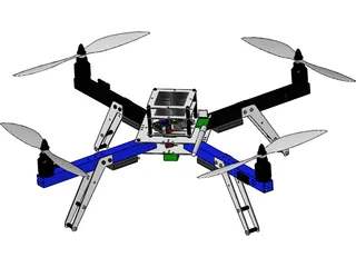 Arducopter Quadcopter 3D Model