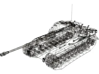 Tiger Tank 3D Model