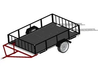 Multi-Purpose Trailer 3D Model