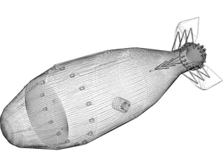 Tsar Bomba 3D Model