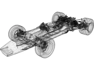 Lotus F1 3D Model