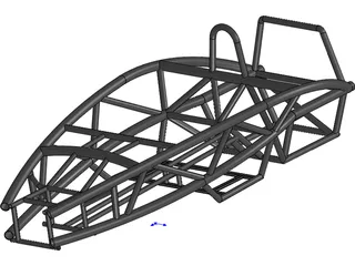 Ariel Atom 2 Chassis 3D Model