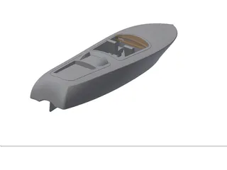 Riva Speed Boat 3D Model