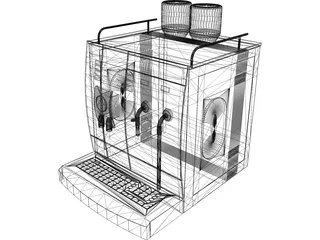 Coffee Maker Jura 3D Model