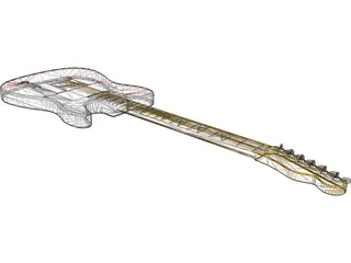 Guitar Electric 3D Model