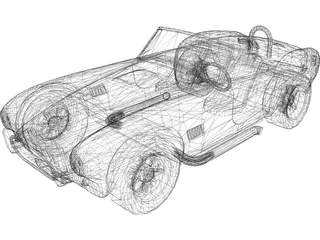 Shelby Cobra (1966) 3D Model