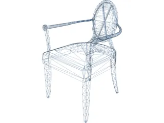 Chair Barbara Berry 3D Model