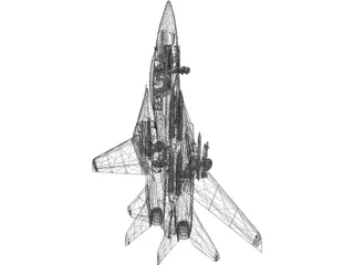 F-14 Tomcat Fighter 3D Model