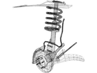 Suspention System 3D Model