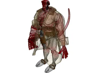 Hellboy 3D Model