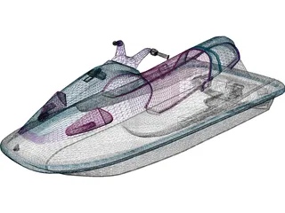 Jet Ski Suzuki 3D Model