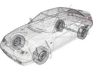 VAZ Lada 2110 3D Model